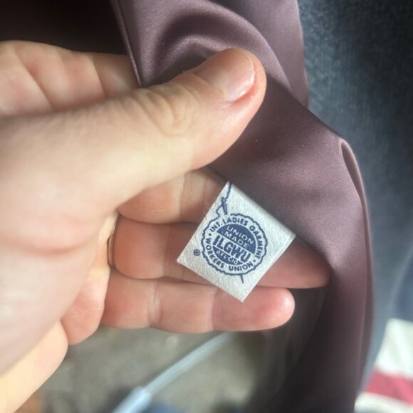 Vintage union made women’s textured coat - Picture 7 of 8